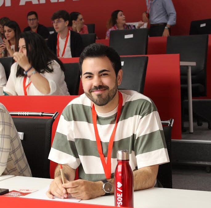 Miguel Recuenco Pérez presenta su candidatura a la Secretaría General del PSOE de Leganés
