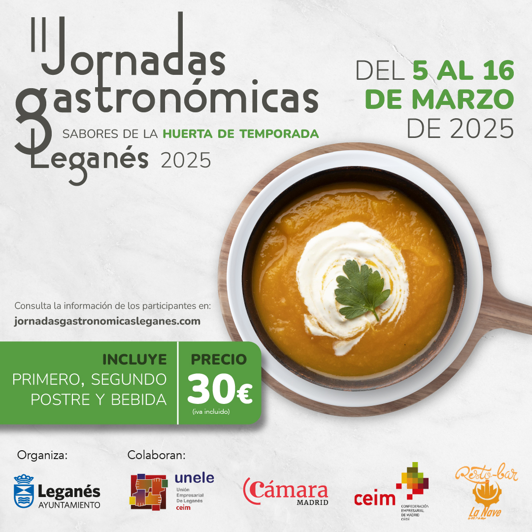 PRENSALEGANÉS_PRENSALEGANÉS_AUDIO ALCALDE-2025-03-05-13-04-00_Leganés celebra sus II Jornadas Gastronómicas con un 50% más de participación