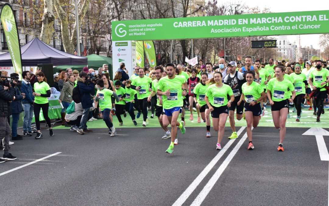 Madrid se moviliza en la lucha contra el cáncer con una carrera solidaria