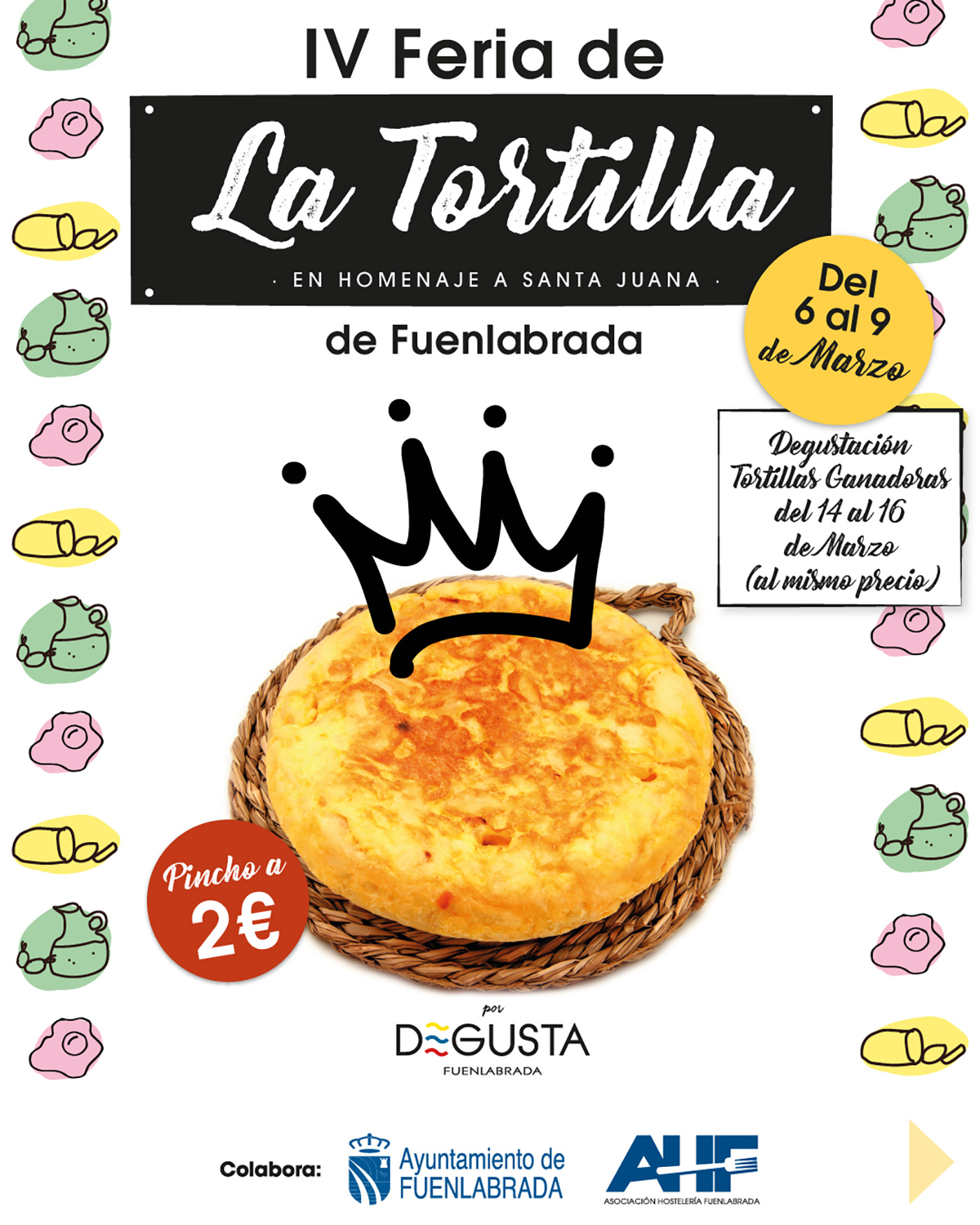 Ayuntamiento de Fuenlabrada_Fuenlabrada celebra la IV Feria de la Tortilla con la vista puesta en el tiempo