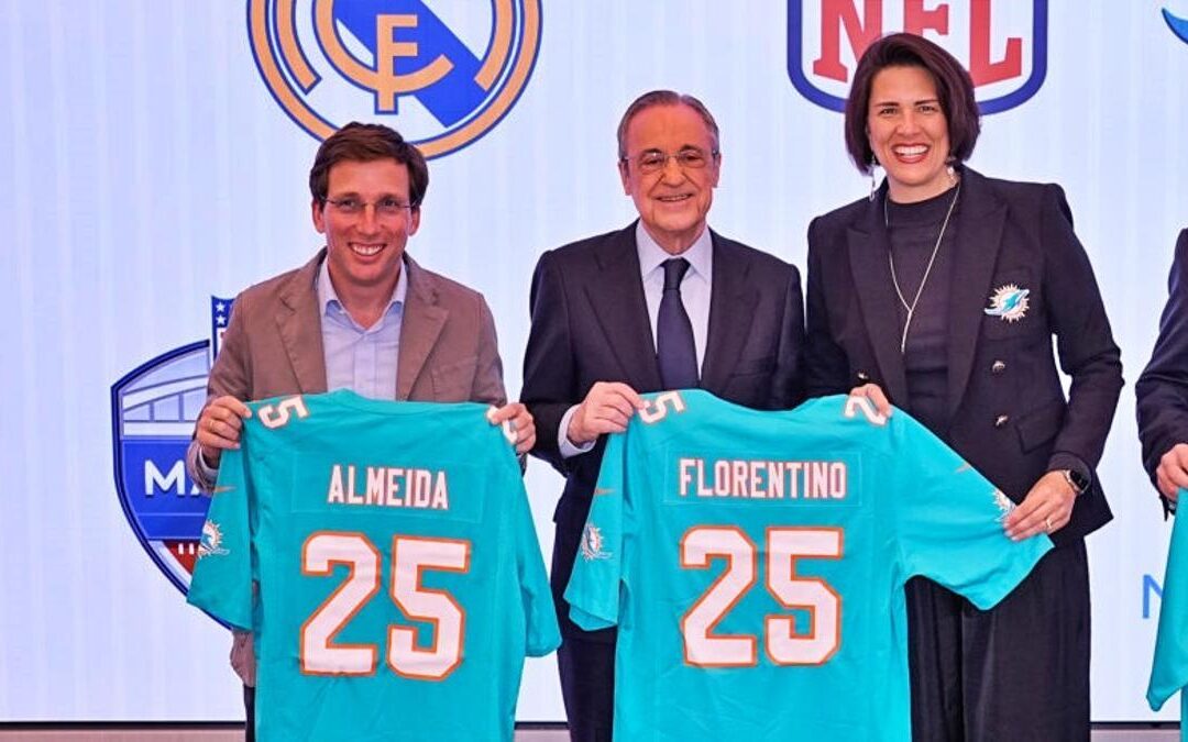 Madrid acogerá su primer partido de la NFL con los Miami Dolphins en el Santiago Bernabéu