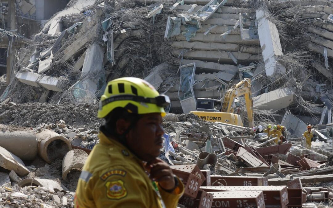 Fuerte terremoto de 7,7 sacude Birmania y deja daños en Mandalay
