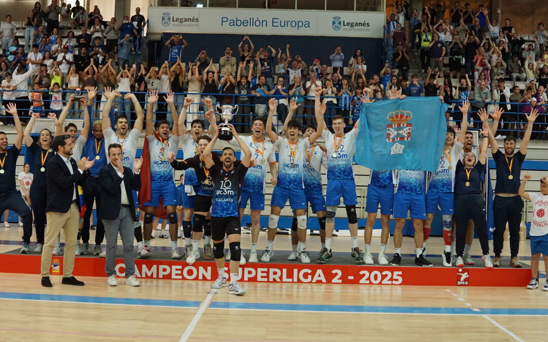 UC3M Voleibol Leganés logra el ascenso histórico a Superliga