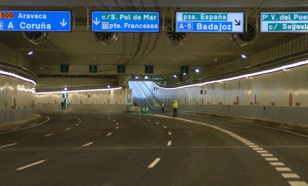 Reabren los túneles de la M-30 tras el apagón eléctrico