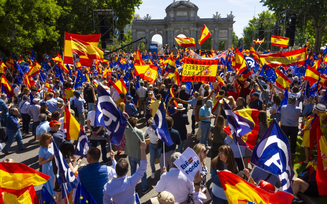 Feijóo convoca una manifestación en Madrid contra el Gobierno el 8 de junio