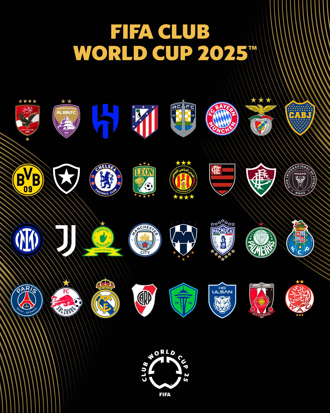 Marca_Confirmados los 32 equipos para el Mundial de Clubes 2025