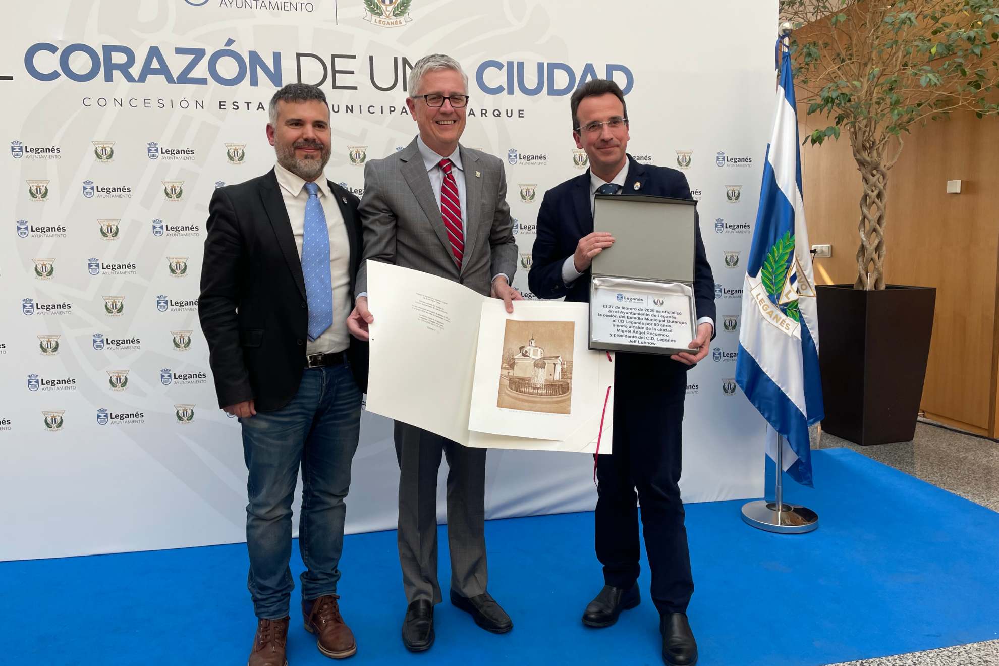 Marca_Leganés cede Butarque al CD Leganés durante 50 años