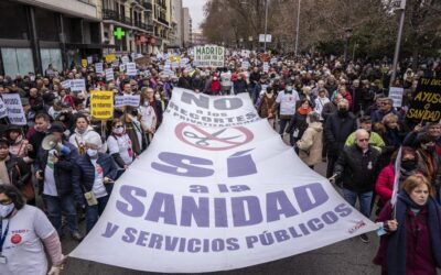 “La Sanidad no se vende”: Madrid estalla contra la privatización