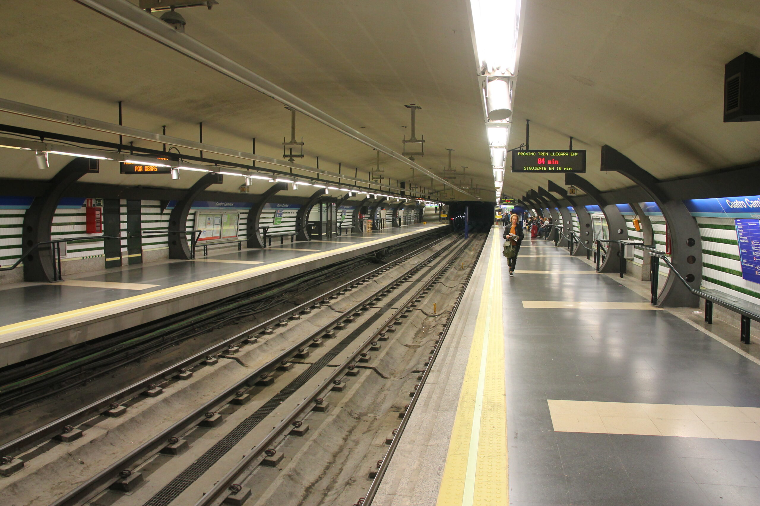 Wikipedia_Madrid estudia ampliar las líneas 1 y 4 de Metro hasta Chamartín y Madrid Nuevo Norte
