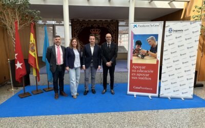 Leganés y Fundación La Caixa renuevan su compromiso contra la pobreza infantil