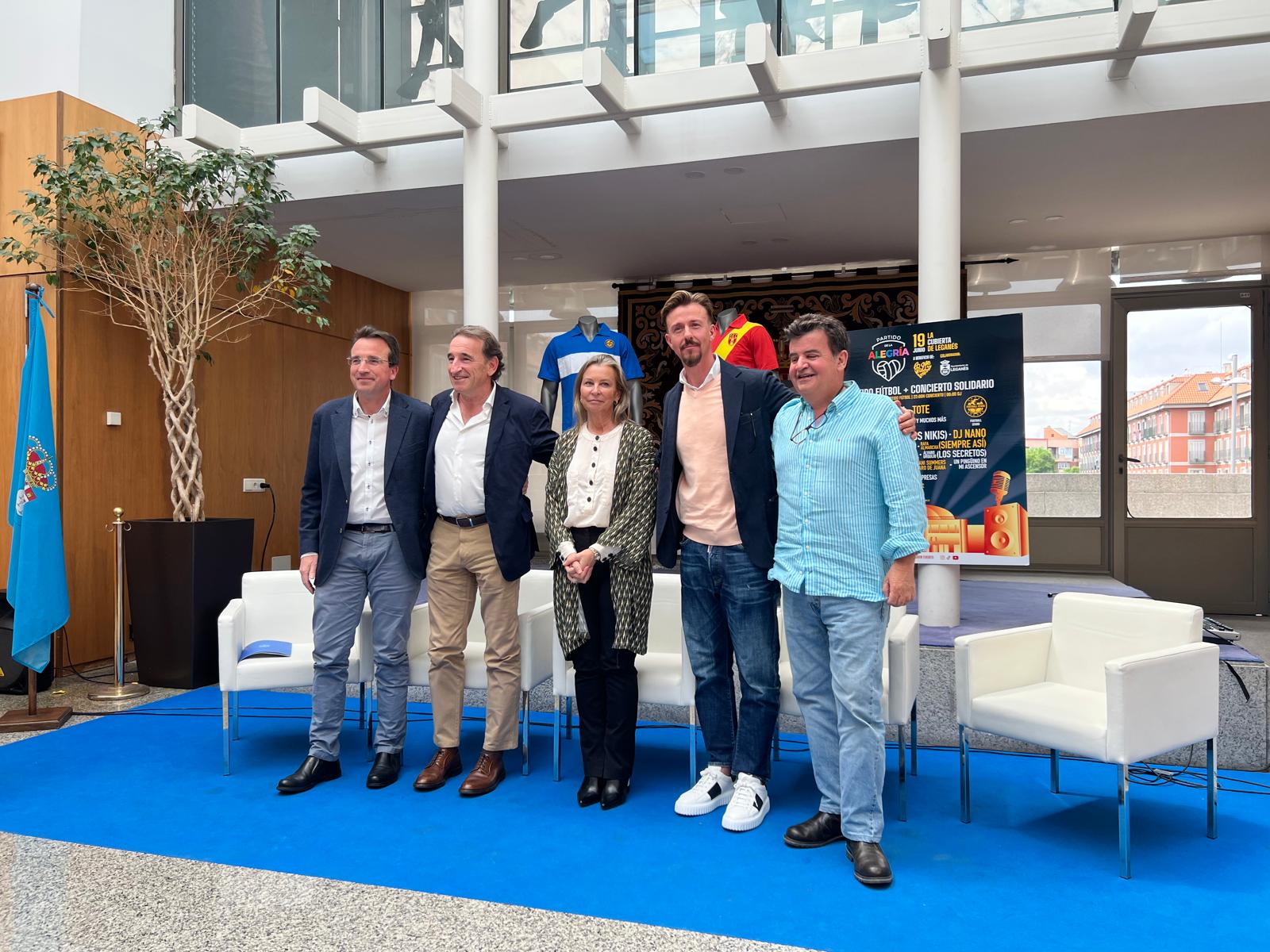 PrensaLeganés_Leganés acogerá el ‘Partido de la Alegría’ con Guti para apoyar una causa solidaria