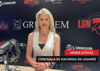 23/05/2025 – CONCEJALA DE HACIENDA DE LEGANÉS, MARÍA ESTÉVEZ – ENTREVISTA POLÍTICA