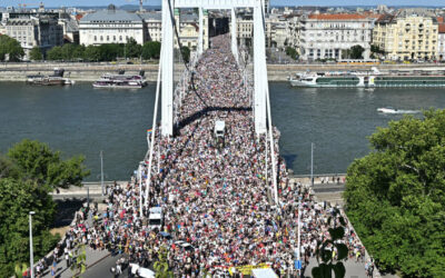 Multitudinaria marcha del Orgullo en Budapest desafía amenazas legales