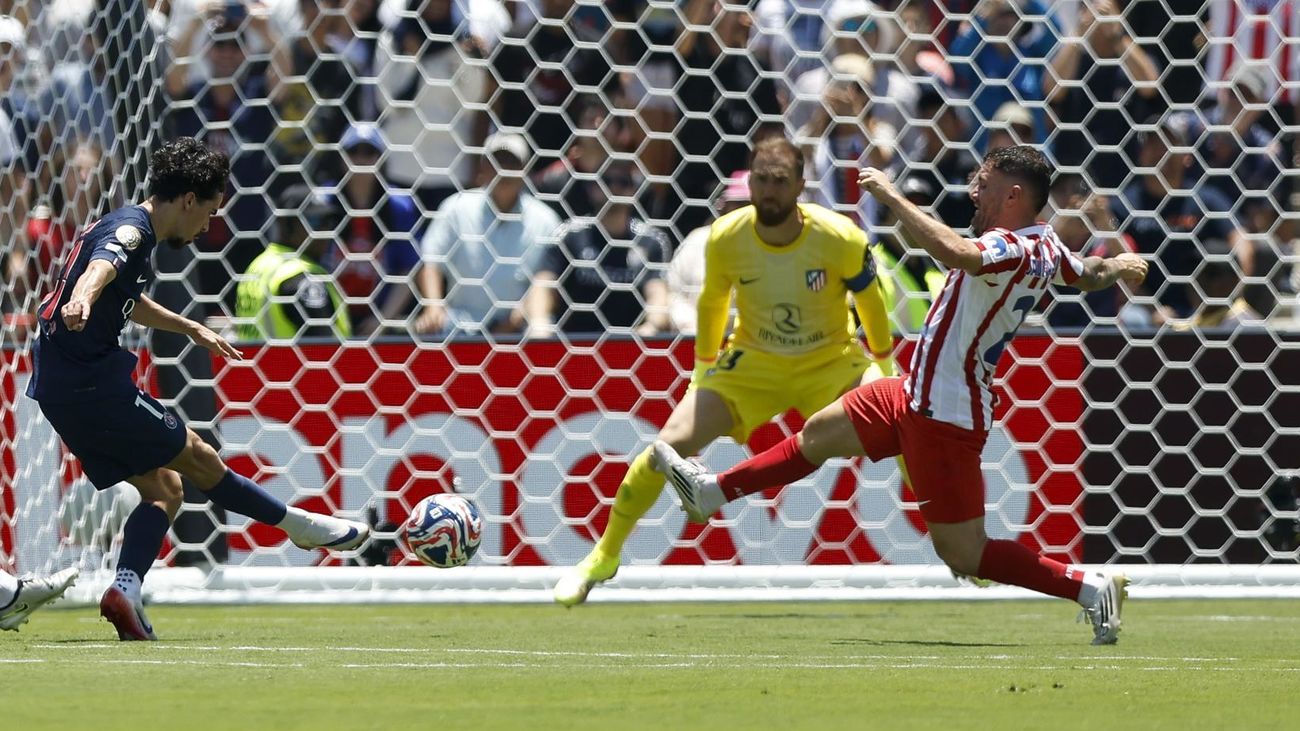EFE_El Atlético cae 4-0 ante el PSG en su debut en el Mundial de Clubes