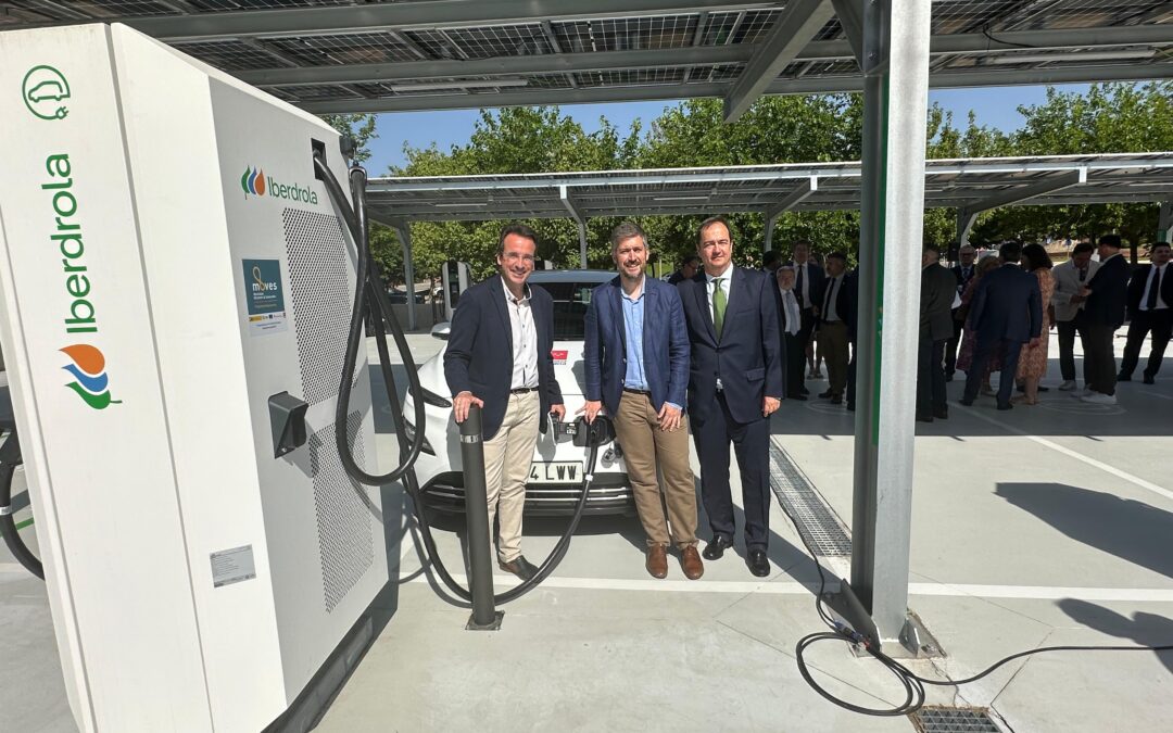Leganés inaugura la electrolinera más grande de Madrid con 47 puntos de recarga