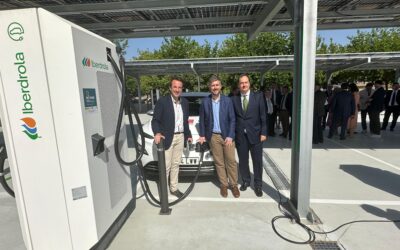 Leganés inaugura la electrolinera más grande de Madrid con 47 puntos de recarga
