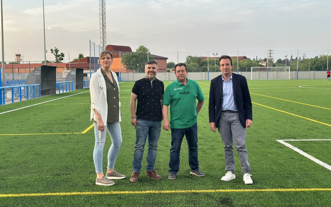 Leganés reforma el campo de fútbol de La Fortuna con una inversión de 700.000 euros