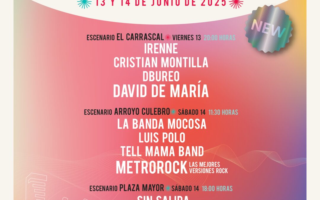 Leganés estrena el festival ‘Leganés Suena’ con conciertos gratuitos en sus barrios
