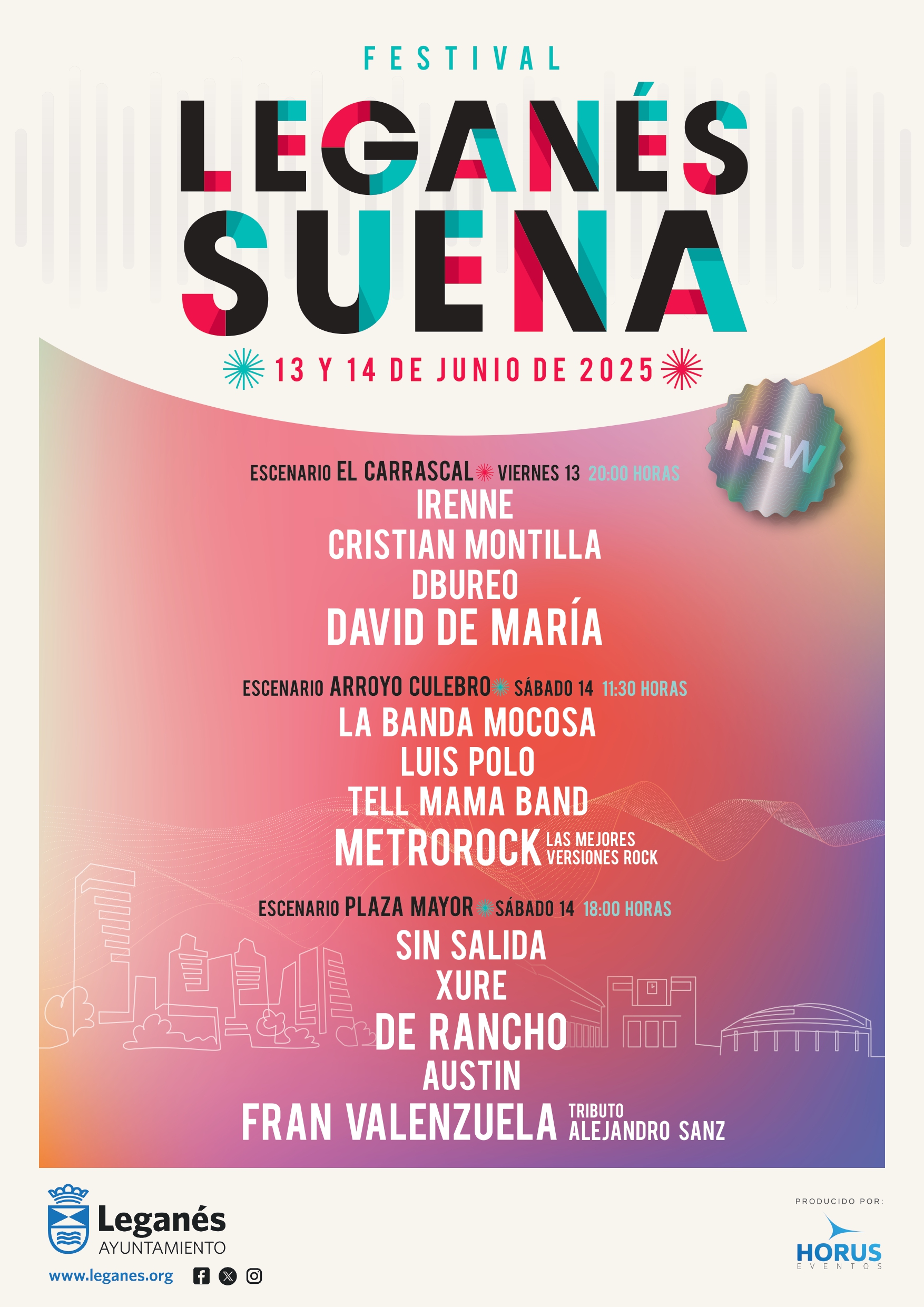 PrensaLeganes_Leganés estrena el festival ‘Leganés Suena’ con conciertos gratuitos en sus barrios