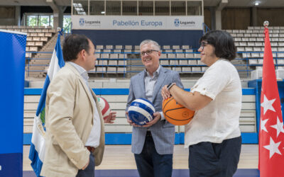 Leganés impulsa un acuerdo para que los abonados del CD Leganés accedan gratis al baloncesto y voleibol