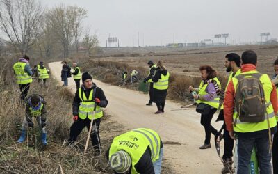 Los ‘Biciplantadores’ continúan su labor ambiental en Leganés