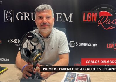 02/06/2025 – ENTREVISTA POLÍTICA – CARLOS DELGADO – PRIMER TENIENTE ALCALDE EN LEGANÉS