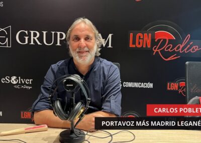 09/06/2025 – CARLOS POBLETE – PORTAVOZ MÁS MADRID EN LEGANÉS