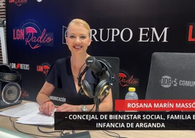 18/06/2025 – ROSANA MARÍN MASSÓ – CONCEJAL DE BIENESTAR SOCIAL, FAMILIA E INFANCIA DE ARGANDA