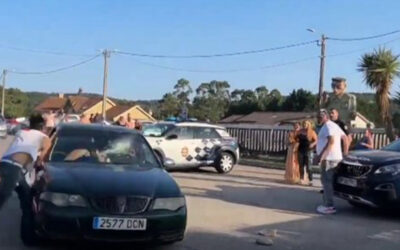 Violencia y tragedia en Ribeira deja un muerto