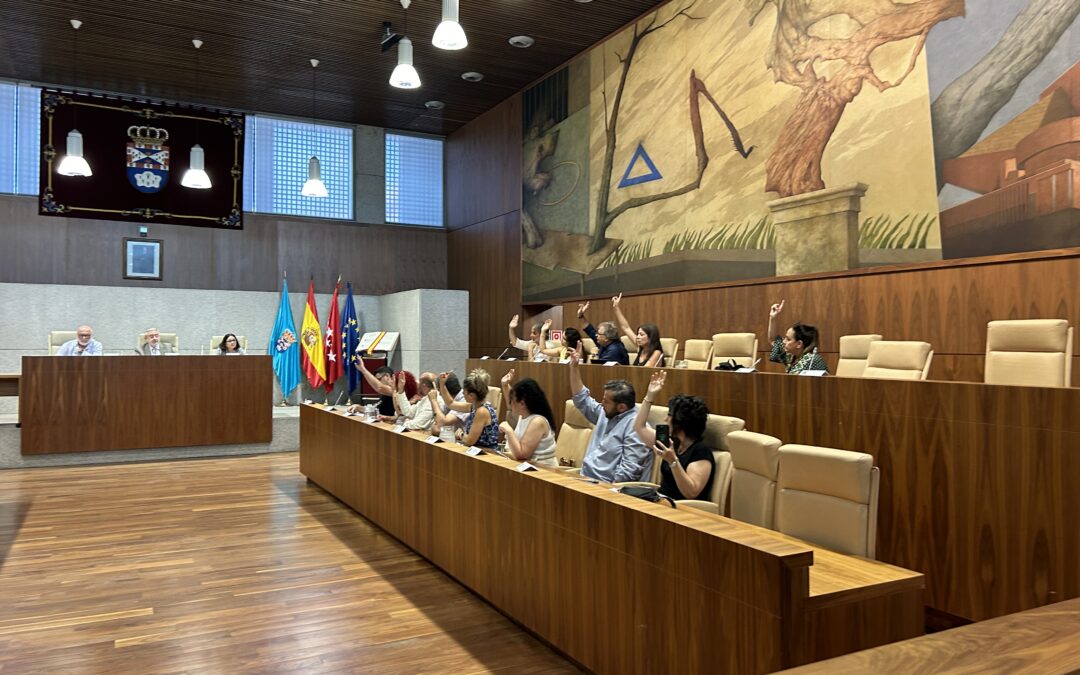 La oposición bloquea cinco propuestas del Gobierno en el Pleno Extraordinario de Leganés