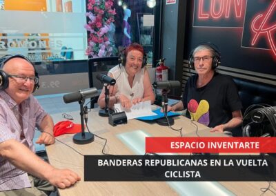 03/07/2025 – ESPACIO INVENTARTE – BANDERAS REPUBLICANAS EN LA VUELTA CICLISTA