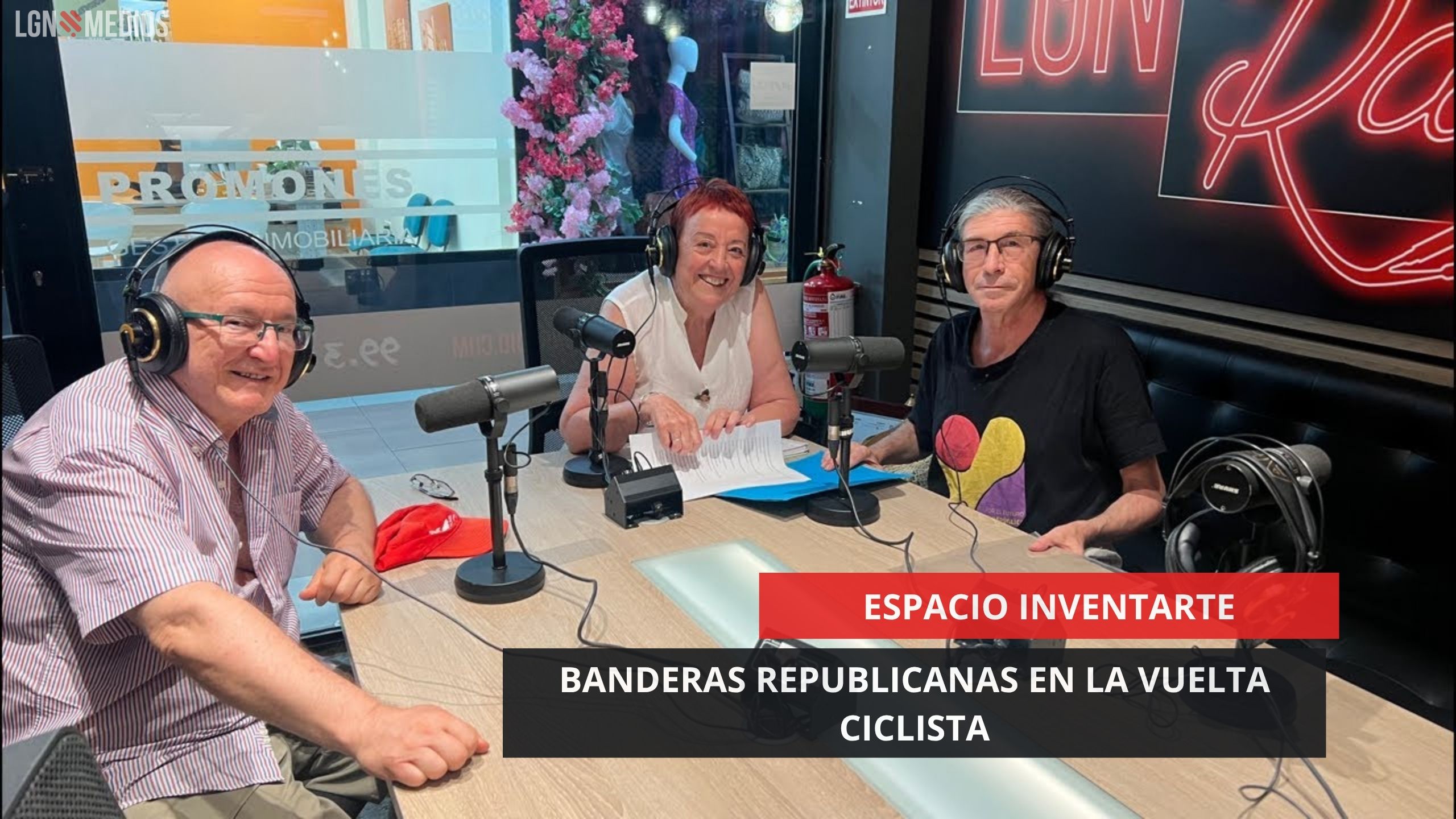 03/07/2025 – ESPACIO INVENTARTE – BANDERAS REPUBLICANAS EN LA VUELTA CICLISTA 03/07/2025 - ESPACIO INVENTARTE - BANDERAS REPUBLICANAS EN LA VUELTA CICLISTA