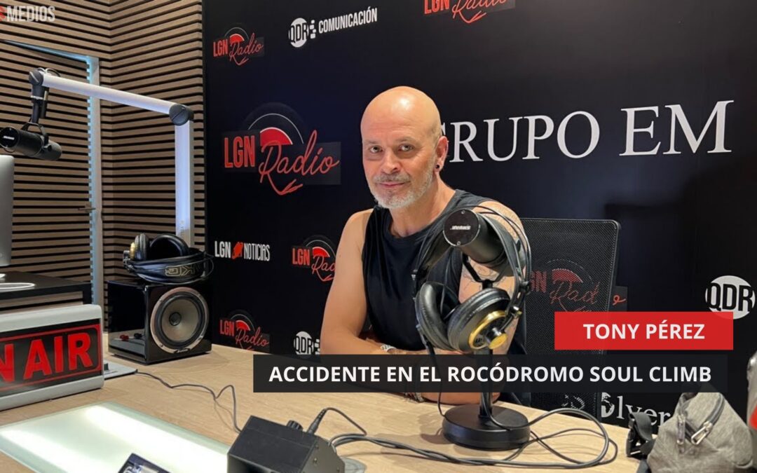 15/07/2025 – TONY PÉREZ – ACCIDENTE EN EL ROCÓDROMO SOUL CLIMB