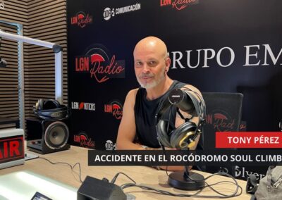 15/07/2025 – TONY PÉREZ – ACCIDENTE EN EL ROCÓDROMO SOUL CLIMB