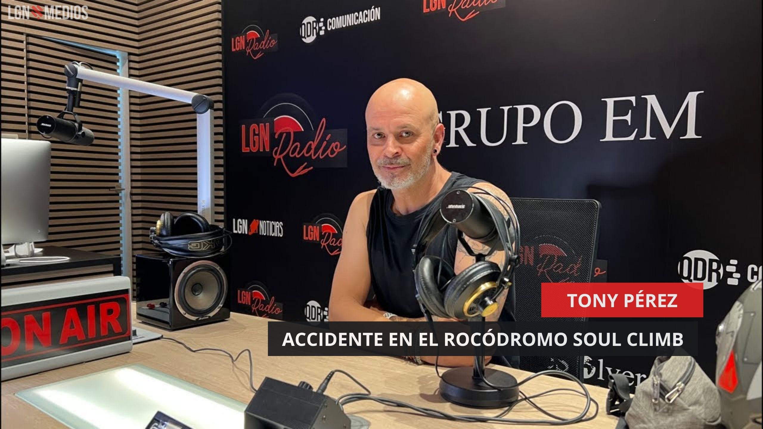 15/07/2025 - TONY PÉREZ - ACCIDENTE EN EL ROCÓDROMO SOUL CLIMB