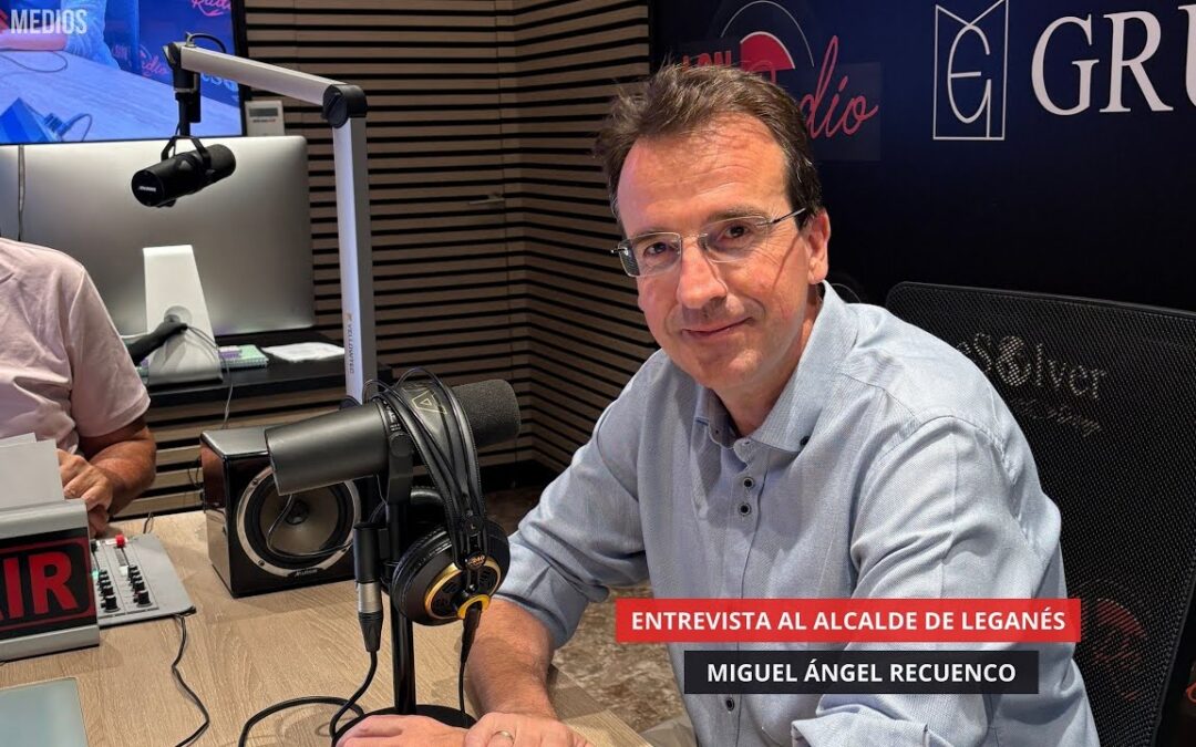 23/07/2025 Entrevista al Alcalde de Leganés Miguel Ángel Recuenco
