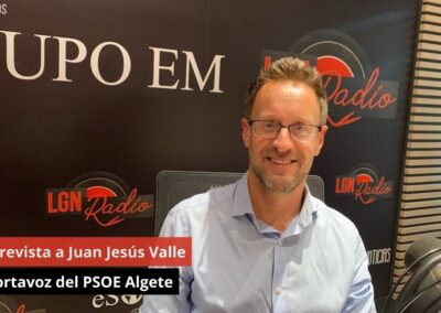 04/06/2025 – JUAN JESÚS VALLE – PORTAVOZ PSOE EN ALGETE