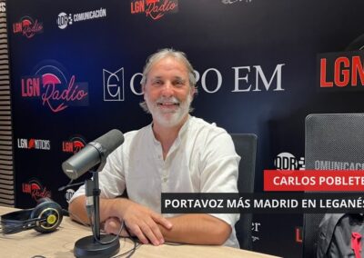 15/07/2025 – CARLOS POBLETE – PORTAVOZ MÁS MADRID EN LEGANÉS