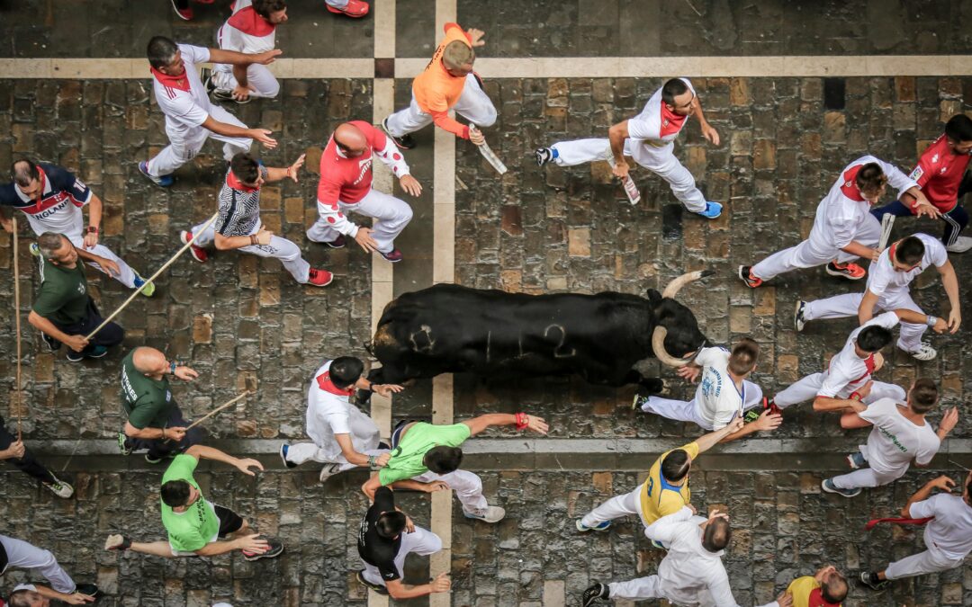 Pamplona da inicio a los Sanfermines 2025 con un chupinazo marcado por el apoyo a Palestina