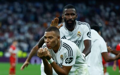 Mbappé marca y Xabi Alonso debuta con victoria en el Real Madrid