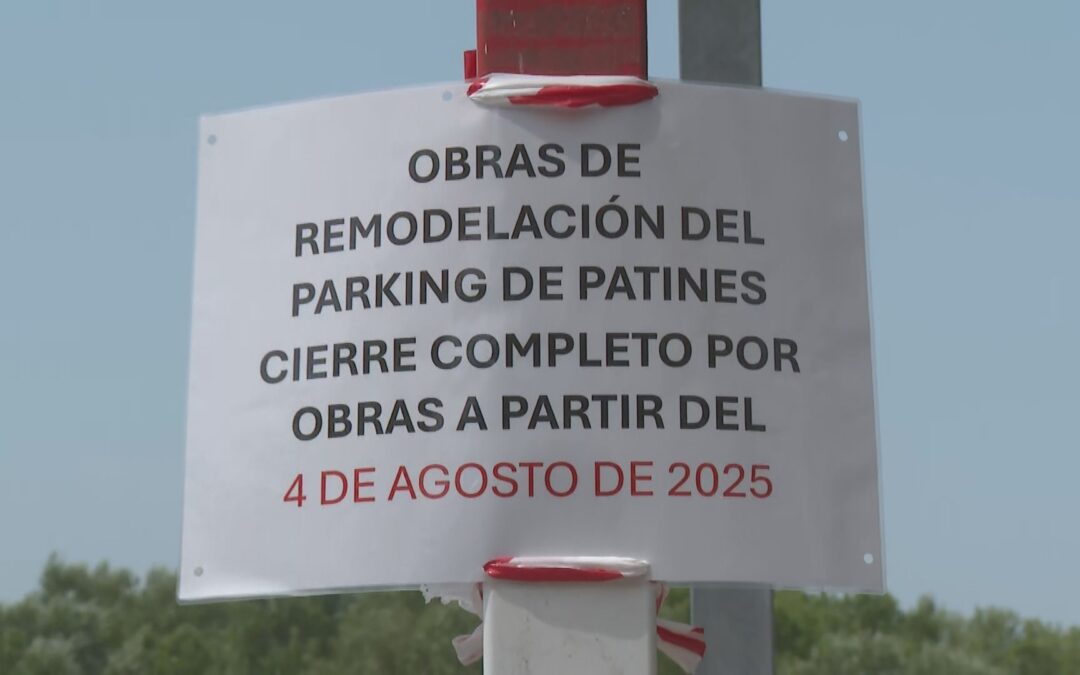 Comienzan las obras de mejora en el aparcamiento del lago de Casa de Campo