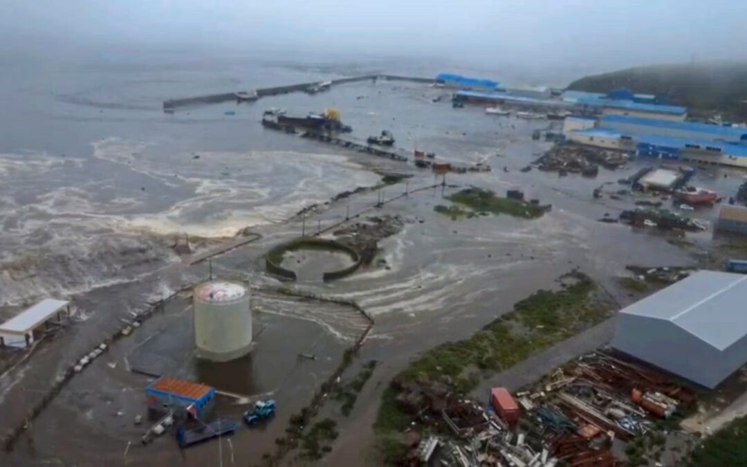 Terremoto de magnitud 8,8 en Kamchatka genera amplias alertas de tsunami en el Pacífico