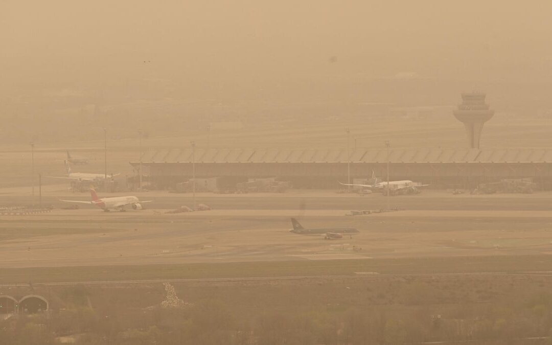 Calidad del aire en Madrid desfavorable por polvo y humo