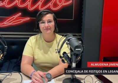 01/08/2025 – ALMUDENA JIMÉNEZ – CONCEJALA DE FESTEJOS EN LEGANÉS