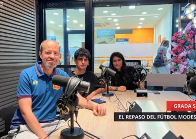 04/08/2025 – GRADA SIETE – EL REPASO DEL FÚTBOL MODESTO