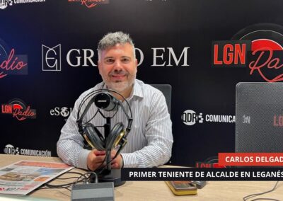 26/08/2025 – CARLOS DELGADO – PRIMER TENIENTE DE ALCALDE EN LEGANÉS