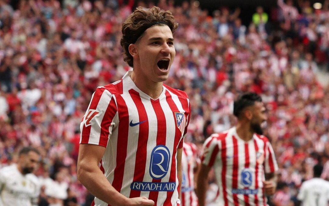 Atlético se impone 5-2 al Real Madrid en un derbi lleno de goles