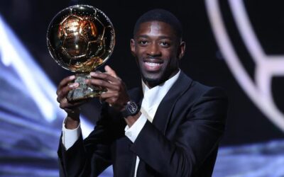 Ousmane Dembélé se corona con el Balón de Oro masculino 2025