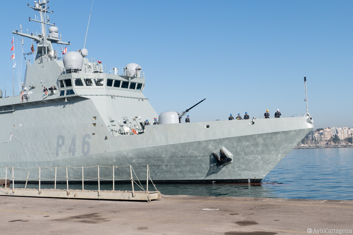 MurciaPlaza_España envía el buque 'Furor' para proteger la flotilla humanitaria hacia Gaza