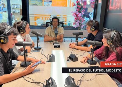 29/08/2025 – GRADA SIETE – EL REPASO DEL FÚTBOL MODESTO